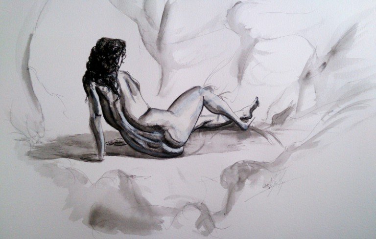 Christine despierta en la cueva del Fantasma de la Opera (Christine awakes at Phantom of the Opera’s Cave)